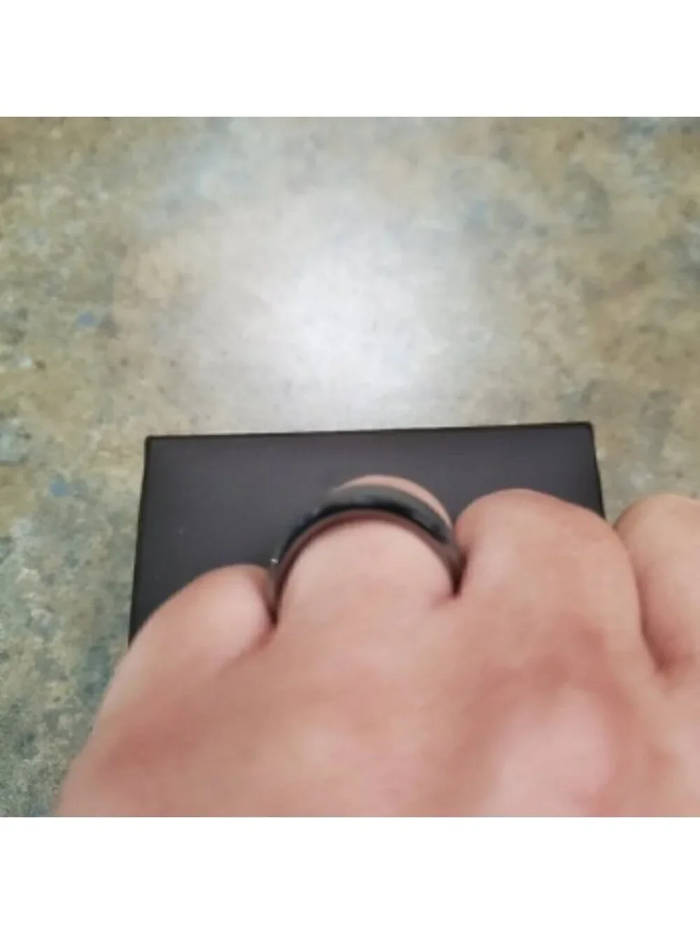 Tungstem Wedding band size 7